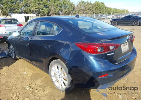 2015 Mazda Mazda3 S Touring from USA, damaged, VIN JM1BM1V30F1240173